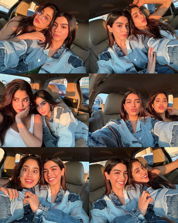 Janhvi Kapoor and Khushi Kapoor set sister goals in a series of car selfies; see photos Janhvi Kapoor and Khushi Kapoor set sister goals in a series of car selfies; see photos