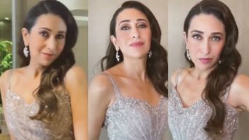 Karisma Kapoor looks exquisite in embellished silver gown Karisma Kapoor looks exquisite in embellished silver gown