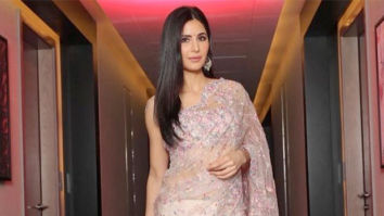 Katrina Kaif is a desi wonder in a floral embellished saree created by Amit Mishra