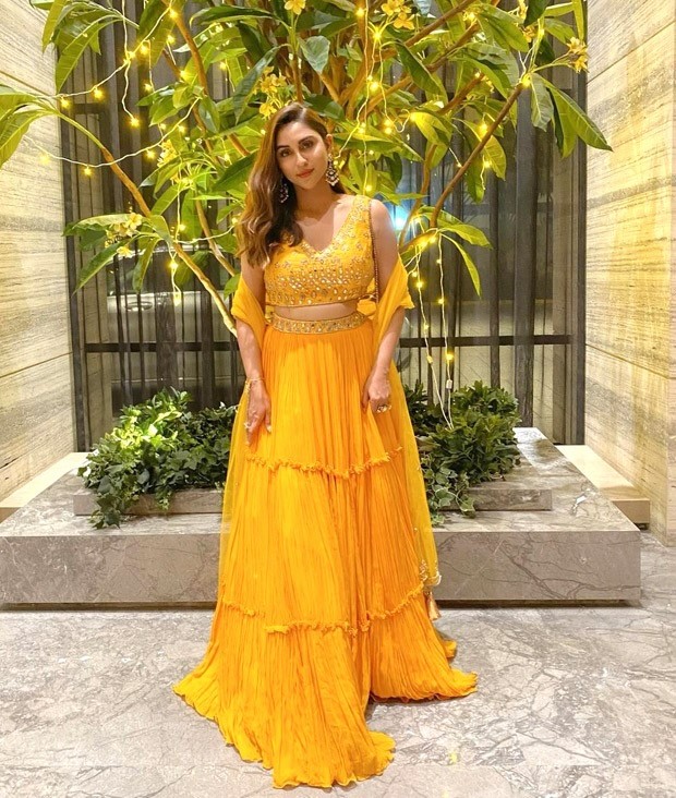 Krystel D'souza mesmerises in cheddar yellow lehenga worth Rs. 29,940 Krystel D'souza mesmerises in cheddar yellow lehenga worth Rs. 29,940