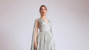 Metallic is the mood for Tamannaah Bhatia as she stuns in silver