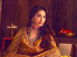 Nora Fatehi amps up glam quotient in a stunning embroidered lehenga for Diwali