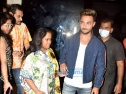 Photos: Aayush Sharma and Arpita Khan at Antim promotions in Bandra