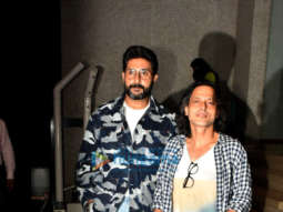 Photos: Abhishek Bachchan spotted at Red Chillies Entertainment office in Khar for his upcoming film Bob Biswas