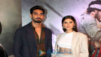 Photos: Ahan Shetty and Tara Sutaria snapped promoting their film Tadap