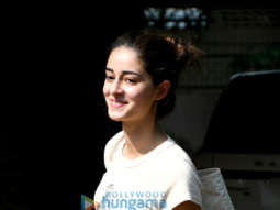 Photos: Ananya Panday spotted at dubbing studio