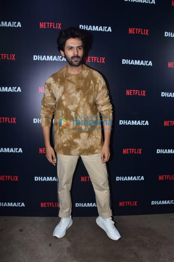 Photos: Celebs grace the special screening of Dhamaka