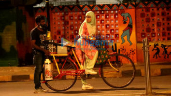 Photos: Fatima Sana Shaikh snapped on location on a shoot