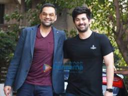 Photos: Karan Deol spotted with his uncle Abhay Deol for the promotion for their film Velle