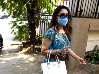 Photos: Madhuri Dixit snapped at kromakay salon in Juhu
