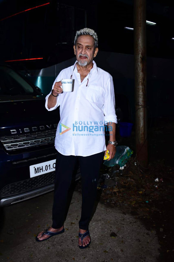 photos mahima makwana aayush sharma and others spotted at filmcity to promote antim on bigg boss 5