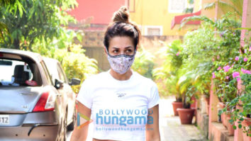 Photos: Malaika Arora and Kubbra Sait spotted at Diva yoga in Bandra