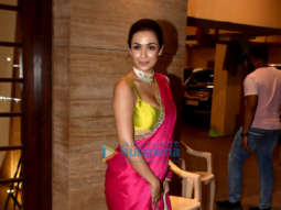 Photos: Malaika Arora snapped at her mother’s house in Bandra