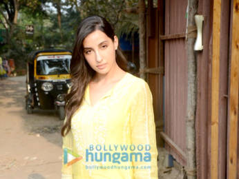 Photos: Nora Fatehi snapped in Andheri