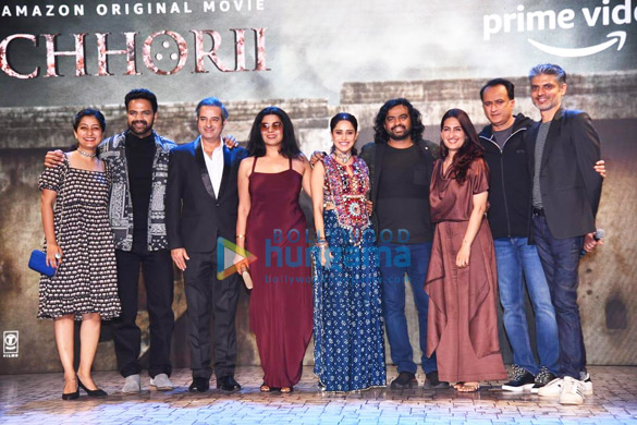 Photos: Nushrratt Bharuccha, Vishal Furia and others snapped at the trailer launch of Chhorii