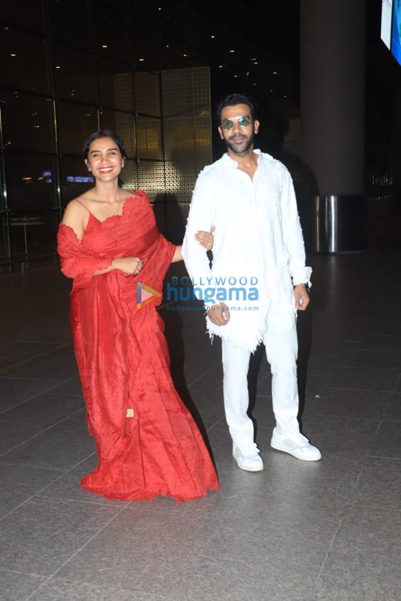 photos rajkummar rao and patralekhaa return to mumbai after marriage 6