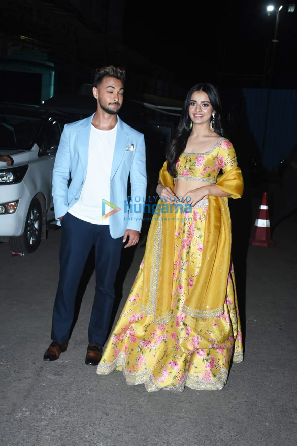 photos salman khan aayush sharma and mahima makwana promote antim on the big picture 3