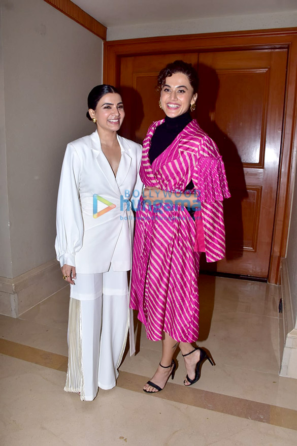 photos samantha prabhu taapsee pannu vicky kaushal and others snapped post anupama chopras round table interview 14