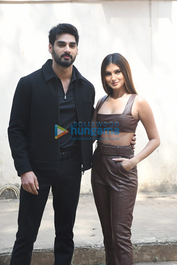 photos tara sutaria and ahan shetty spotted at mehboob studio 1