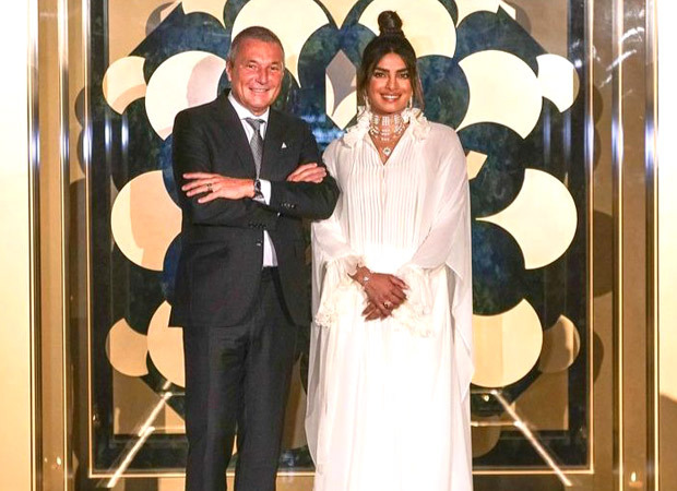 Priyanka Chopra looks ethereal in all white as she adds the perfect bling element with her Bulgari jewels for an event in Dubai