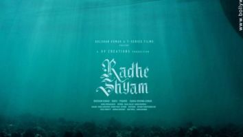 First Look Of Radhe Shyam