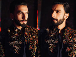Ranveer Singh is enjoying the sherwani season as he dons a desi look for the festival days
