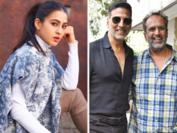 Sara Ali Khan and Akshay Kumar meet Aanand L Rai to watch the rushes of Atrangi Re; Sara to be seen in a double role