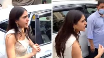 Sara Ali Khan asks her security guard to not push the paparazzi, apologizes later
