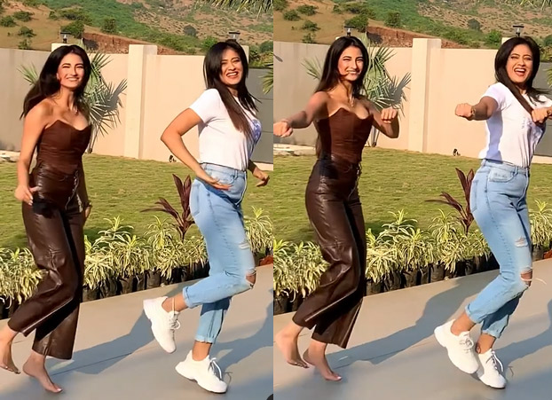 Shweta Tiwari dances with daughter Palak on the latter’s song ‘Bijlee Bijlee’, watch video