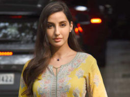 Snapped: Nora Fatehi at HRX office in Juhu, Mumbai