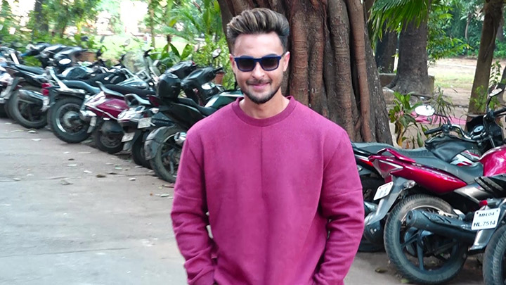 Spotted: Aayush Sharma promoting Antim at Mehboob studio