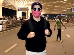 Spotted: Salman Khan, Varun Dhawan and Janhvi Kapoor at Mumbai Airport
