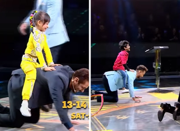 The Big Picture: Salman Khan, Ranveer Singh, Aayush Sharma turn horses for kids on the show, watch video The Big Picture: Salman Khan, Ranveer Singh, Aayush Sharma turn horses for kids on the show, watch video