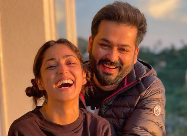Yami Gautam shares an adorable picture with Aditya Dhar wishing fans on Choti Diwali