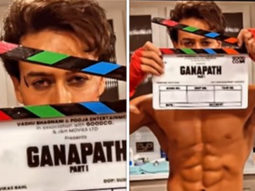 Tiger Shroff flaunts his toned body as he shoots for Ganapath in the UK