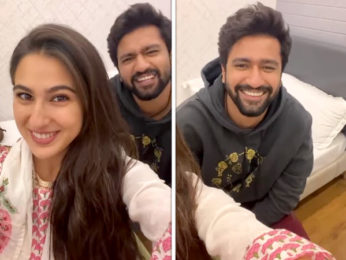 Sara Ali Khan gets Vicky Kaushal to hype her upcoming song ‘Chakachak’ from Atrangi Re in new ‘Knock Knock’ video Sara Ali Khan gets Vicky Kaushal to hype her upcoming song ‘Chakachak’ from Atrangi Re in new ‘Knock Knock’ video
