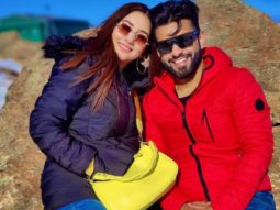 Bigg Boss 14 fame Rahul Vaidya shares an adorable video with wife Disha Parmar from Kashmir