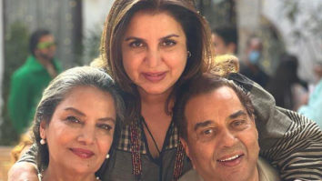 Shabana Azmi shares a picture with the ‘poetic’ Dharmendra and ‘effervescent’ Farah Khan from the sets of Rocky Aur Rani Ki Prem Kahani Shabana Azmi shares a picture with the ‘poetic’ Dharmendra and ‘effervescent’ Farah Khan from the sets of Rocky Aur Rani Ki Prem Kahani
