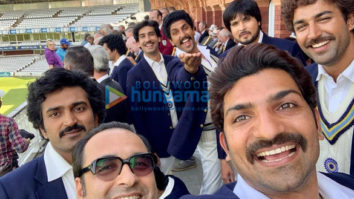 On the Sets of the movie 83