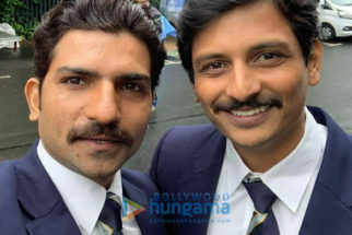 On the Sets of the movie 83