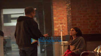 On the Sets of the movie Atrangi Re