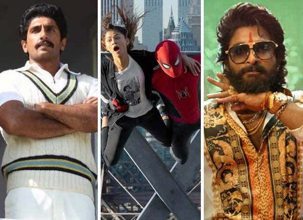 Box Office: 83 earns Rs. 66.66 crore; Spider-Man: No Way Home gears up for Rs. 200 cr club entry, Pushpa (Hindi) set to enter Rs. 50 crore club this weekend 