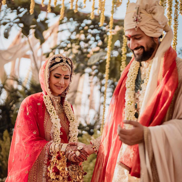 Katrina Kaif-Vicky Kaushal Wedding: Bride wore custom-made Sabyasachi lehenga with uncut diamonds in 22k gold; paid homage to groom's Punjabi heritage 