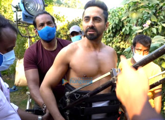 On The Sets Of The Movie Chandigarh Kare Aashiqui