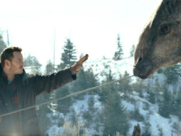 Chris Pratt’s Owen Grady tries to save Parasaursin new Jurassic World Dominion photo