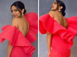Deepika Padukone looks exquisite in mermaid style ruffled off-shoulder gown for 83 promotions