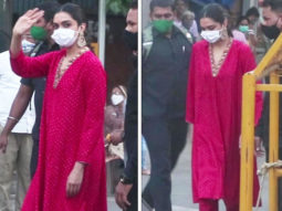 Deepika Padukone visits Siddhivinayak temple in Mumbai to seek blessings ahead of 83 release