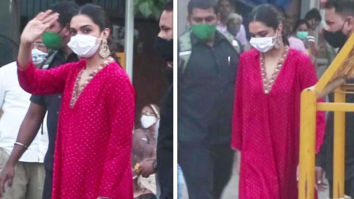Deepika Padukone visits Siddhivinayak temple in Mumbai to seek blessings ahead of 83 release