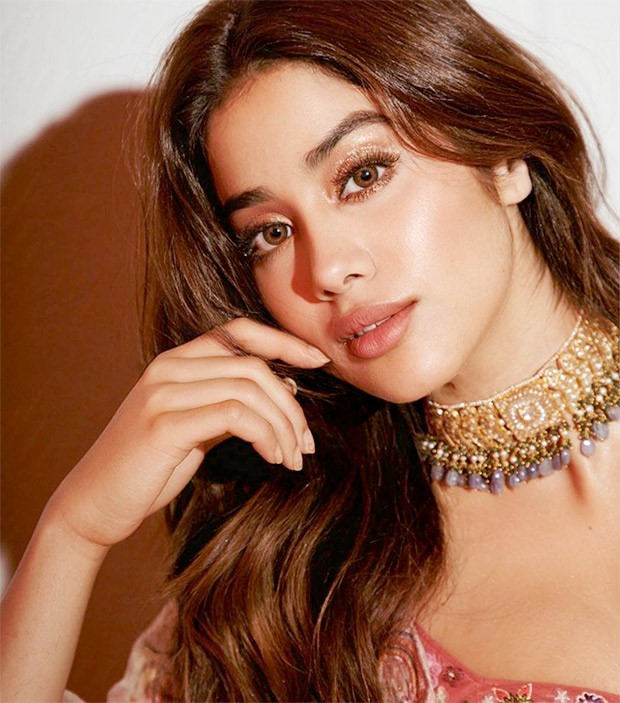 Janhvi Kapoor looks riveting in mushroom hand embroidered lehenga worth Rs 4.3 lakh Janhvi Kapoor looks riveting in mushroom hand embroidered lehenga worth Rs 4.3 lakh