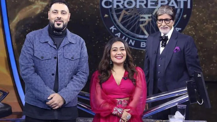 KBC 13: Neha Kakkar SINGS ‘Kabhi Kabhi Mere Dil Mein’ for Amitabh Bachchan | Badshah